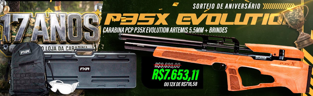 P35X Evoltuon Artemis 5.5mm e brindes 